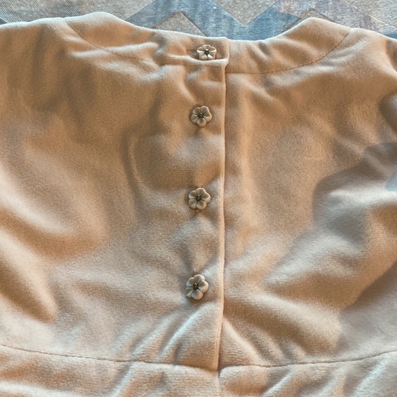 Max Studio Baby Blush/Pink Velour Dress - Picture 7 of 13